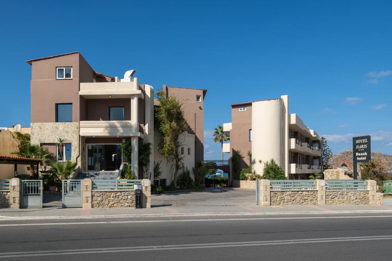 Hotel Haris On The Beach Agia Marina Exteriér fotografie