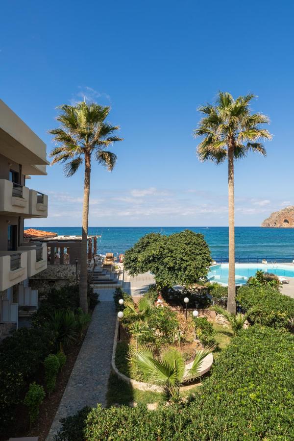 Hotel Haris On The Beach Agia Marina Exteriér fotografie