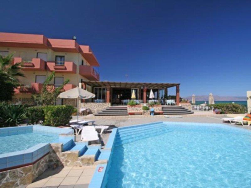 Hotel Haris On The Beach Agia Marina Exteriér fotografie